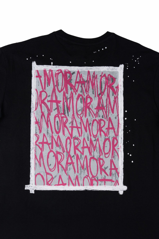 AMOR T-SHIRT SİYAH   