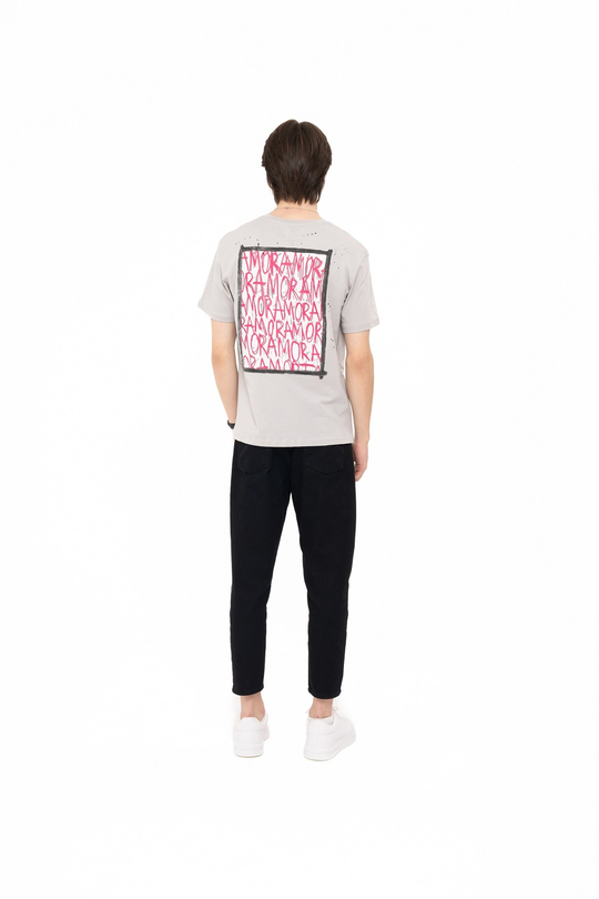AMOR T-SHIRT GRİ