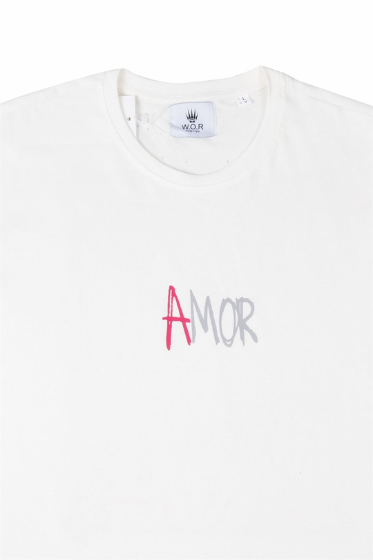 AMOR T-SHIRT BEYAZ