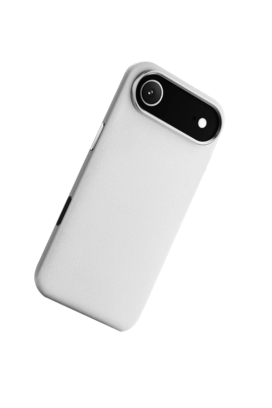 MonoCase Iphone 17 Air Beyaz Manyetik Özellikli Deri Kılıf 