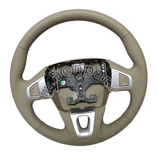 484000398R Renault Megane 3, Scenic 3 Orijinal Bej Deri Direksiyon (rps5509)
