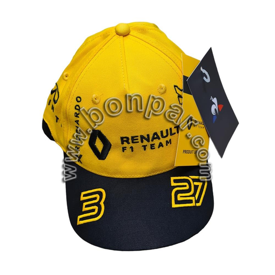 Renault Orijinal Sarı F1 Şapkası Ricciardo Seri (rps6008)