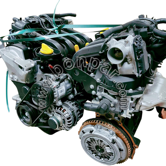 100019471R D4F 732 Dacia Logan, Sandero, Clio 3 Benzinli 1.2 16 V Komple Motor (rps5151) 7711611400