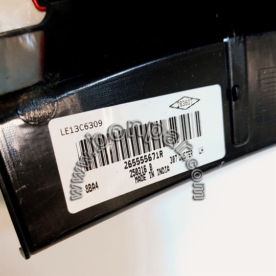 265555671R Dacia Duster Sol Arka Stop Lambası (rps5290) 7711678620