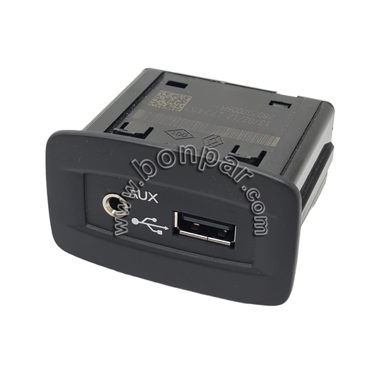 280230006R Renault Laguna 3, Fluence, Megane 3 Usb Aux Prizi (rps11) 280233293R, 7711608005