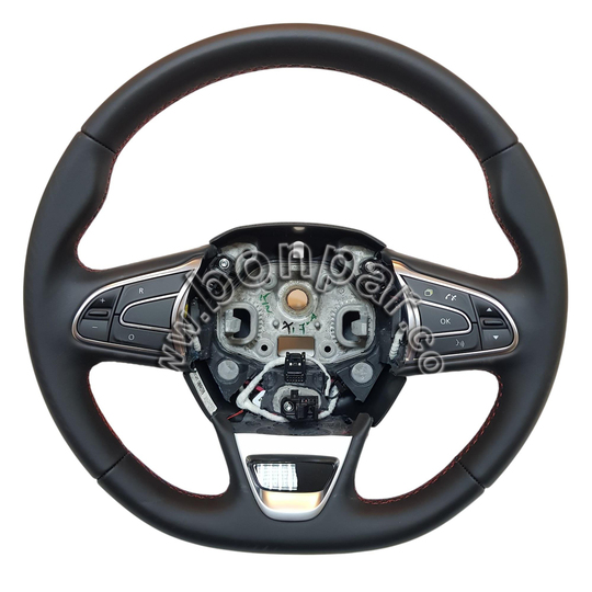 484003898R Renault Kadjar, Talisman Orijinal İcon Kırmızı Dikişli Direksiyon Simidi (rps5760)