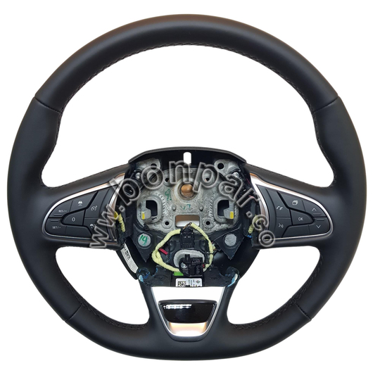 484005031R Renault Megane 4, Talisman Yeni Kasa Orijinal Deri İcon Isıtmalı Direksiyon (rps5778) 648689700A, 636809100A