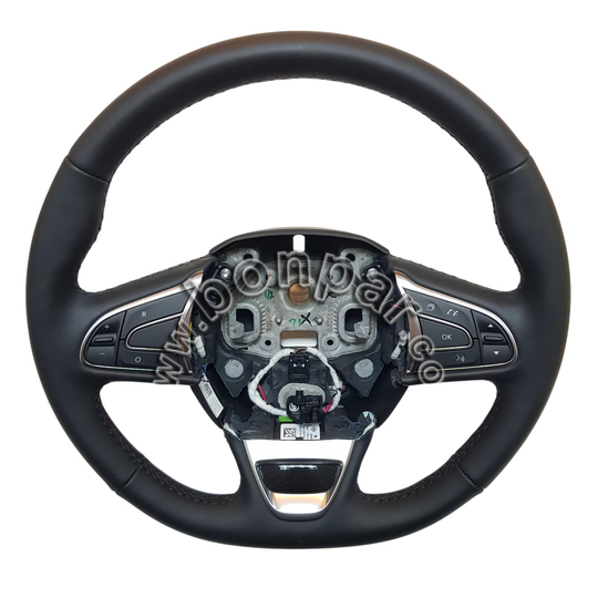 484006493R Renault Megane 4, Talisman, Koleos 2 Orijinal Deri İcon Direksiyon Simidi (rps5757)