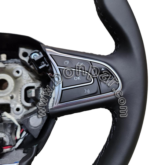 484007195R Renault Talisman, Koleos 2, Kadjar Orijinal Deri Direksiyon Simidi (rps6118) 484007492R