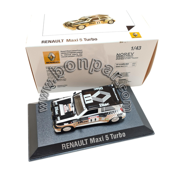 7711575962 Renault Maxi 5 Turbo Model Araba (rps1041)