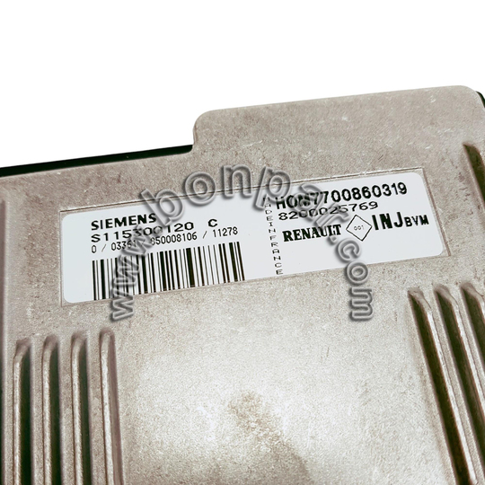 8200025769 Renault Megane 1, Renault 19 K7M Motor Enjeksiyon Beyni (rps837) (rps5139) 7700860319, 850008106, S115300120