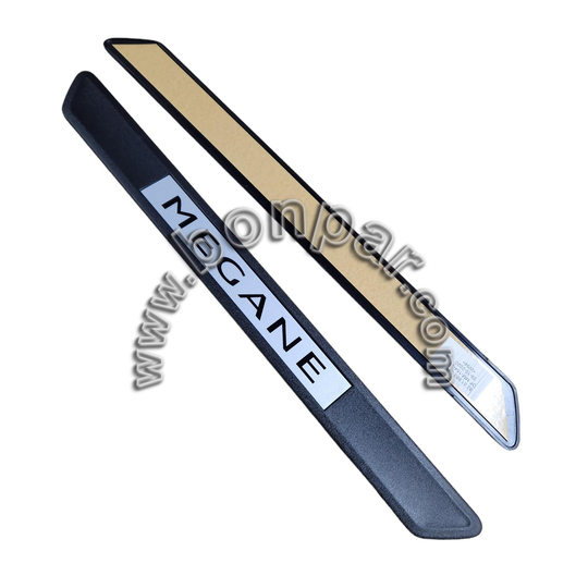 8201683044 Renault Megane 4 Ön Kapı Eşiği Takımı (2 ADET YAZI) (rps6312)