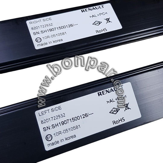 8201722932 Renault Clio 5, Captur 2 Orijinal Kapı Alt Aydınlatması Takımı (rps5711) 266683156R