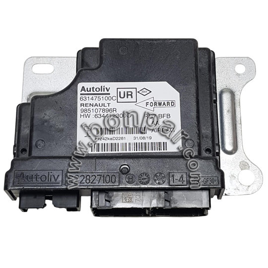 985107896R Renault Megane 4 Hava Yastığı Airbag Beyni (rps5613) 985108011R, 631475100C, 634412300C