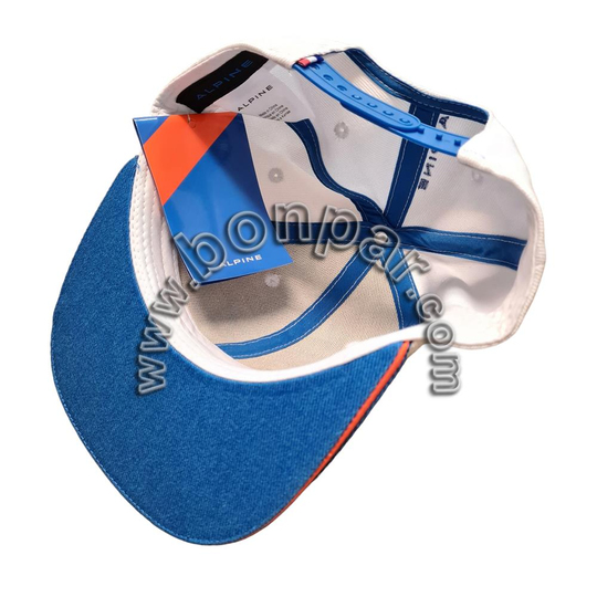 Renault Alpine Orijinal Mavi Beyaz F1 Şapkası (rps6054)
