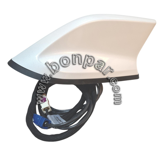 Renault Megane 4, Clio 4, Clio 5, Captur, Duster Sedef Beyaz Orijinal Balık Sırtı Shark Anten (rps5781)