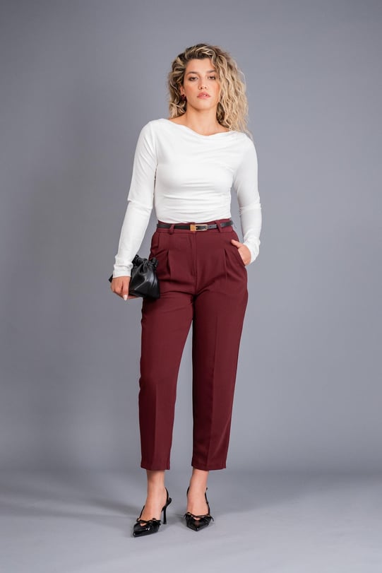 bordo pantolon kombini