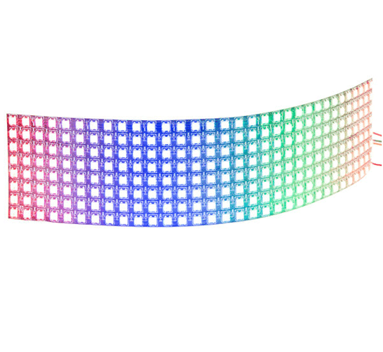 Arduino İle 8x32 Esnek RGB Led Dot Matrix Kullanımı | Robocombo