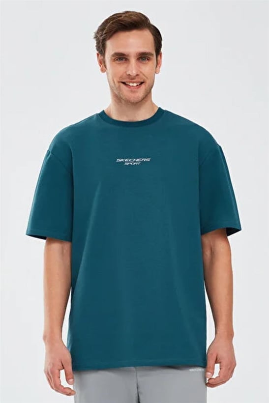 Skechers Graphic T-Shirt M Short Sleeve Erkek Tişört S231094-405