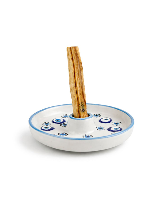 Cera Nazar Ceramic Palo Santo & Stick Incense Holder