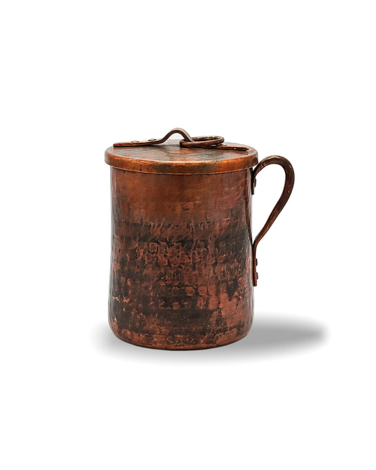 Copper Ice Bucket with Lid