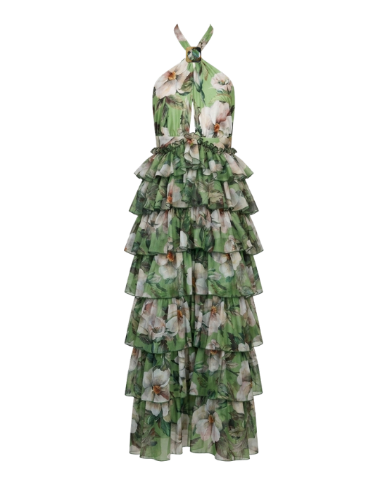 Crystal Coast Green Dress