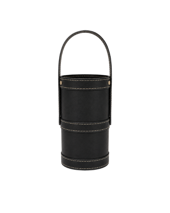 Handmade Genuine Leather Wine Bottle Carrier