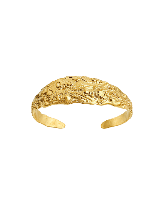 Isis Cuff Gold Plated Bracelet