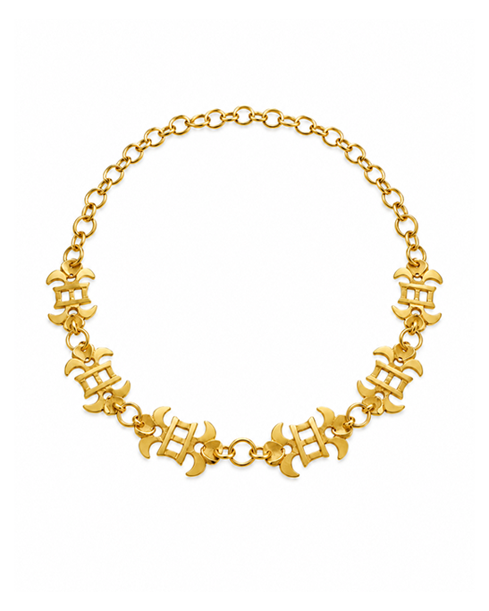 Okheia Gold Plated Necklace