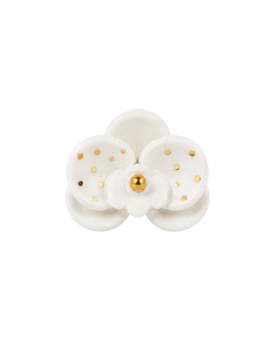 Orchid Mini Porcelain Ring