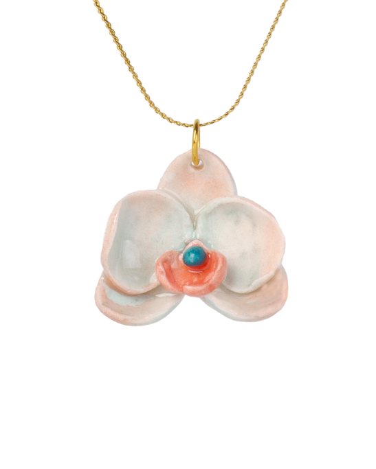 Orchid Muse Mini Necklace