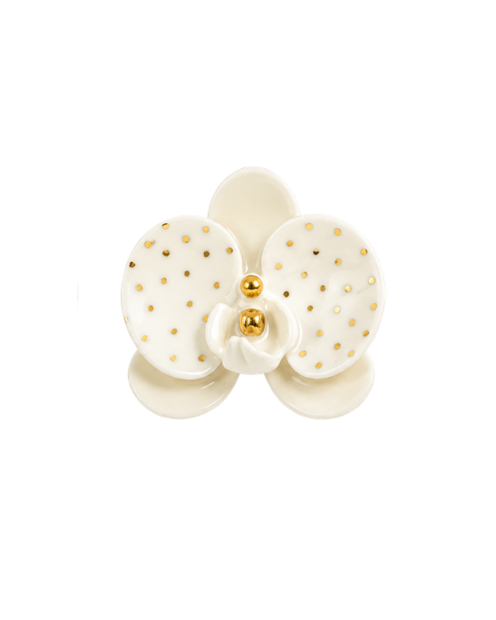 Orchid Porcelain Ring