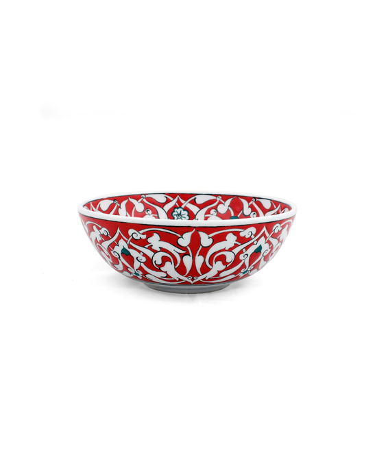 Rumi Patterned Iznik Tile Bowl No:1