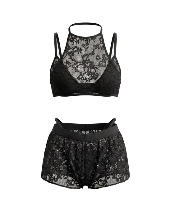 Selvya Set in Black