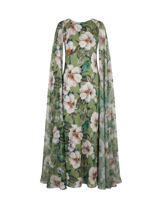 Whisper Wind Green Gown