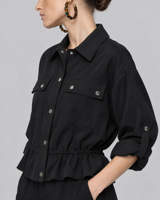 Anais Tencel Utility Jacket 