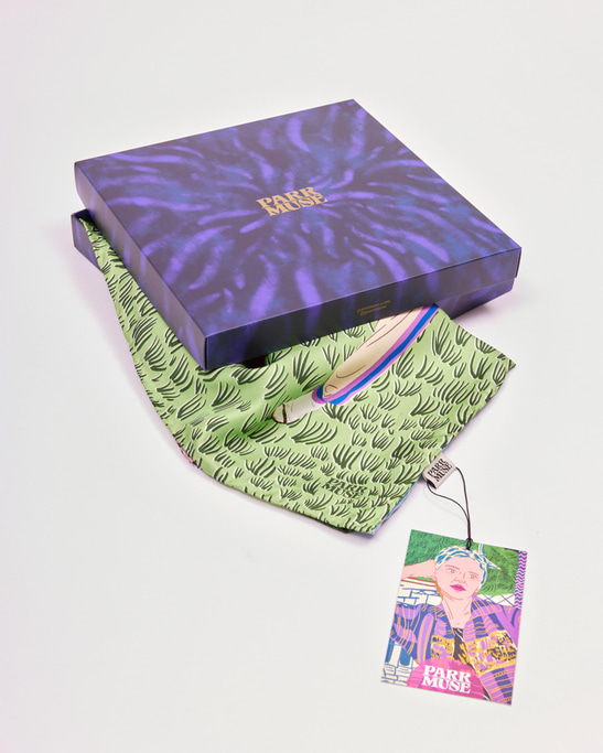 Aphrodite & Adonis Printed Scarf in Silk