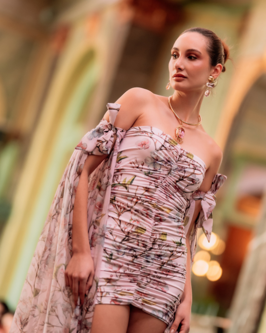 Azure Runway Dress