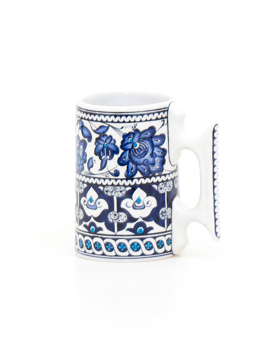 Baba Nakkas Pattened Iznik Ceramic Tankard