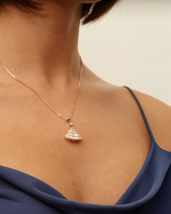 Baguette Bouquet Necklace
