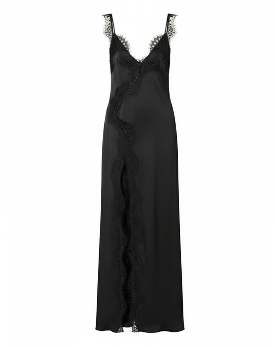 Black Muse Satin Dress