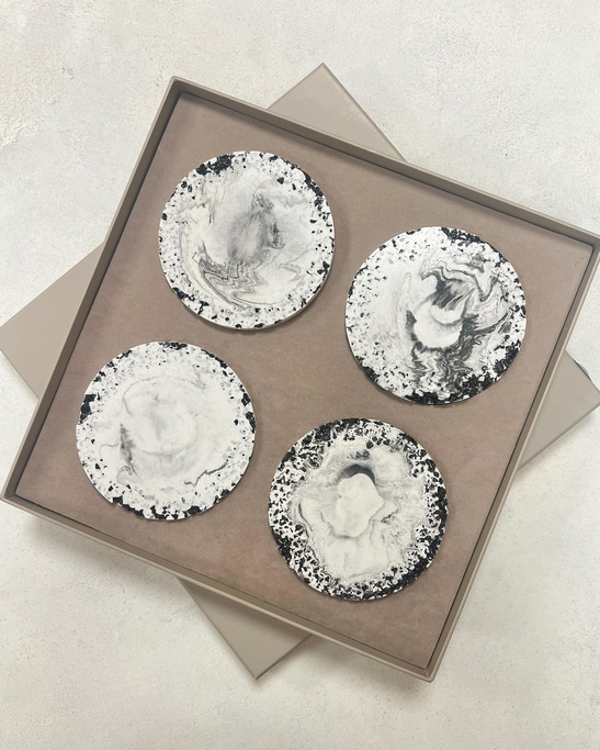 Black Rose Coasters