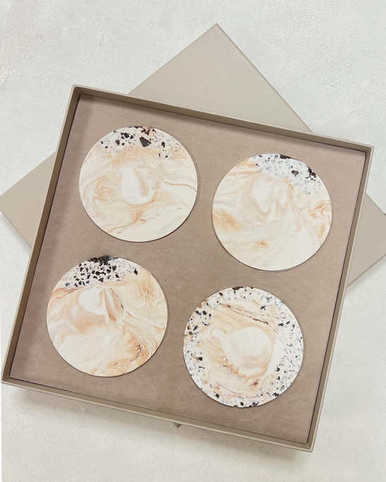 Caramel Coasters