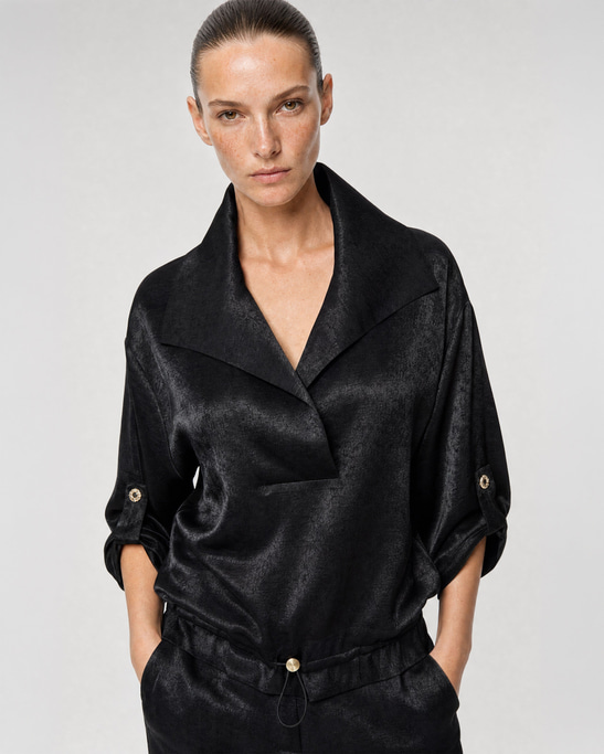 Cleo Viscose Relaxed Blouse