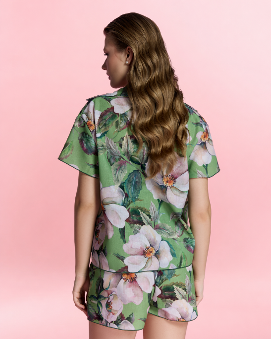 Coral Cameo Co-ord Set