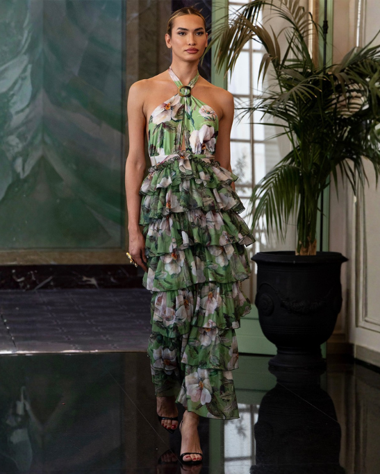 Crystal Coast Green Dress