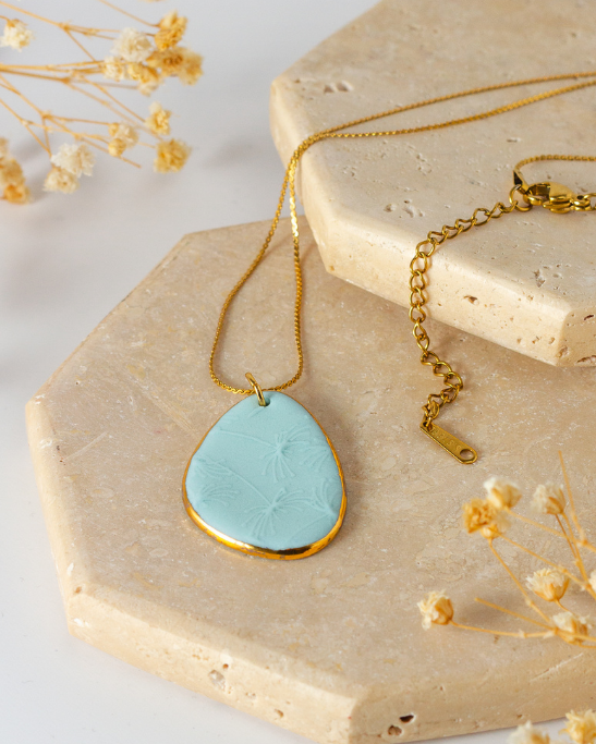 Dandelion Gleam Necklaces - Mint