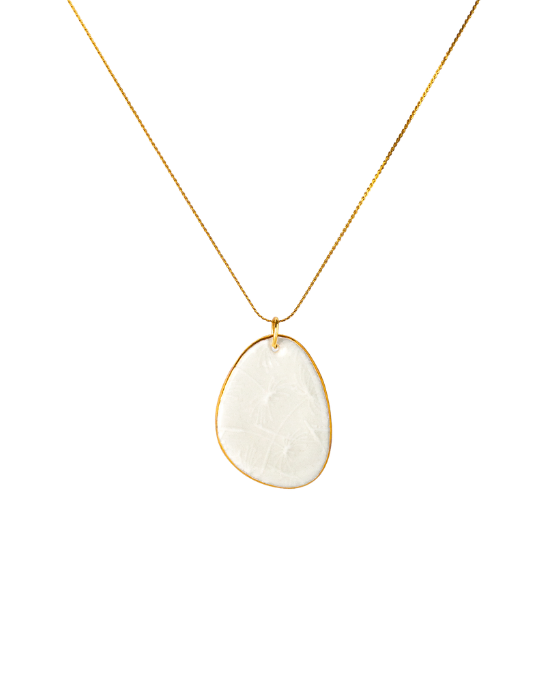 Dandelion Gleam Necklaces - White