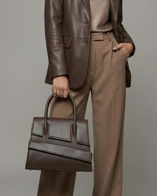Duet 30 Chocolate Brown Bag