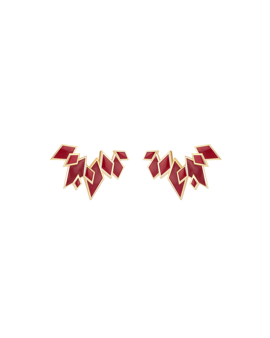 Eira Red Earrings